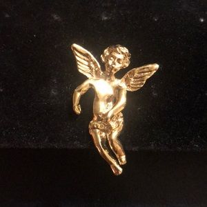 Gold 😇 Angel pin